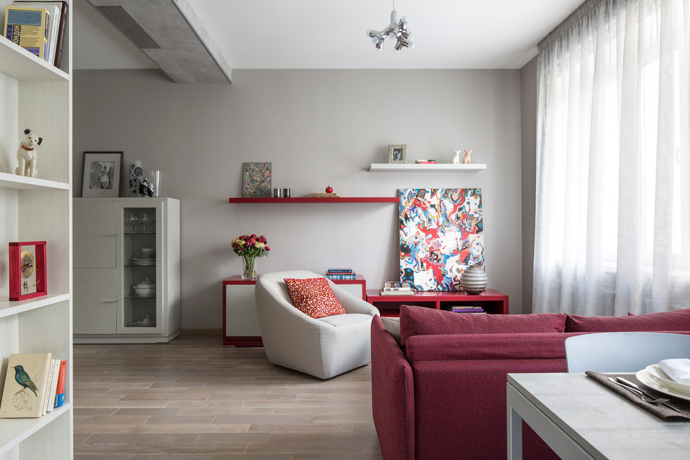 Маленькая квартира в старом районе Москвы