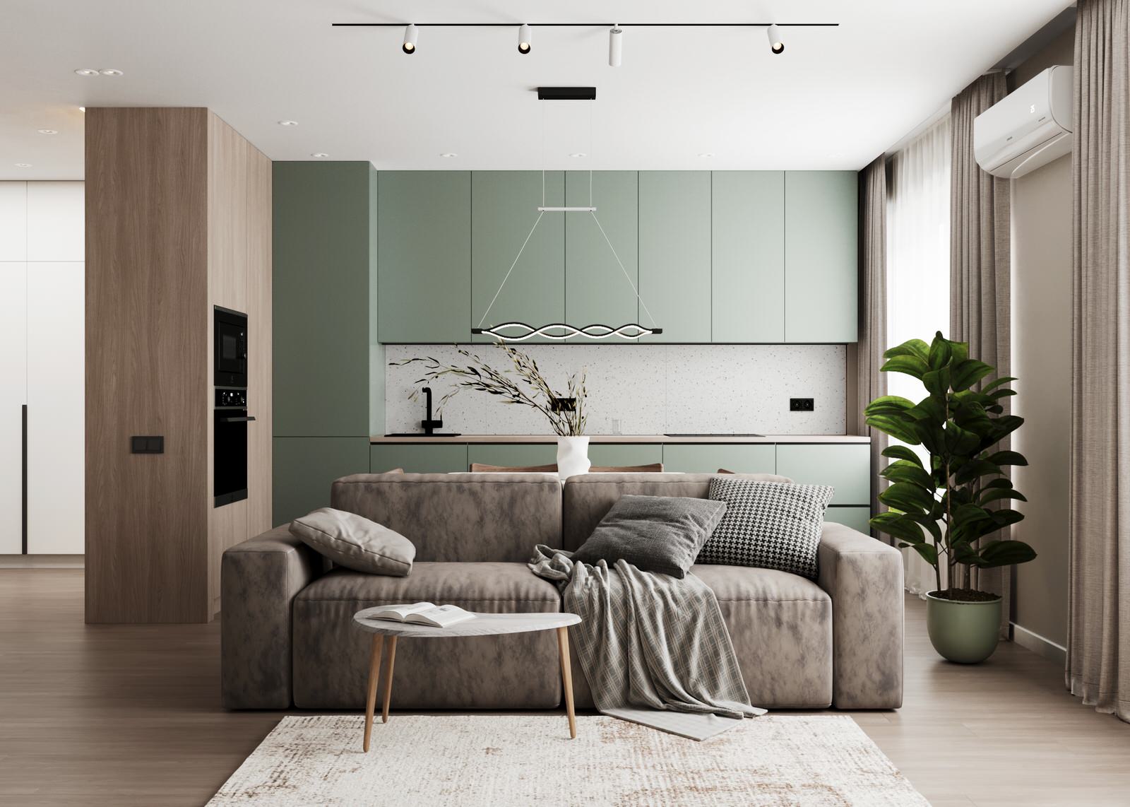 Обложка проекта: ЖК "Ясный берег", 65 м², г.Новосибирск