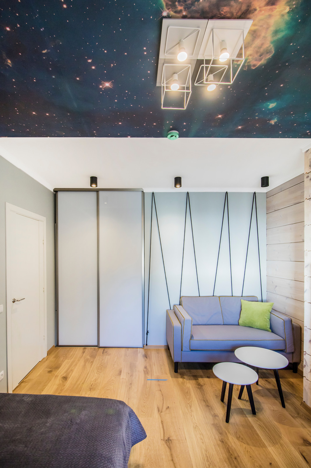 Inside a Wooden House