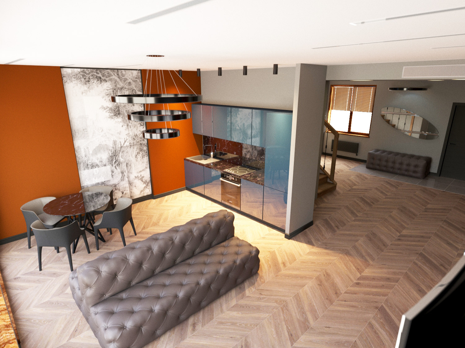 Красочный коктейль