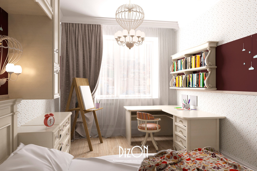 Спальня для юной принцессы-первоклассницы