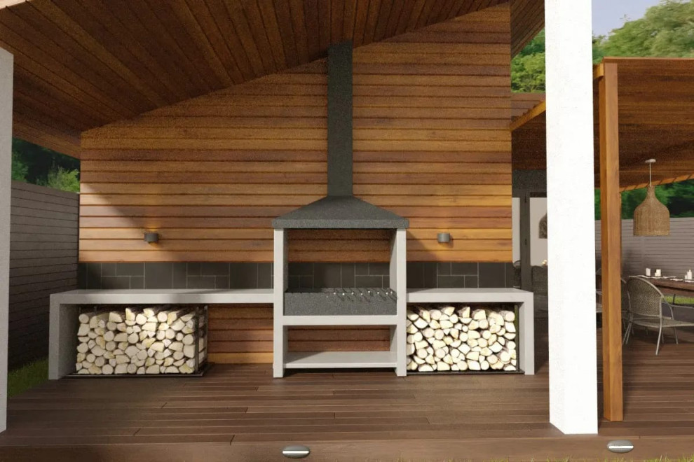 Беседка в КП Карасеозерский 1