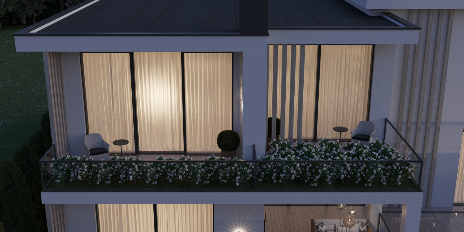 Загородный дом в современном стиле