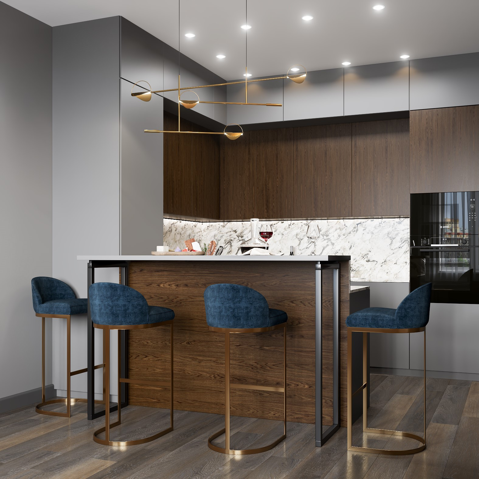 SOARING HOUSE Проект двухкомнатной квартиры