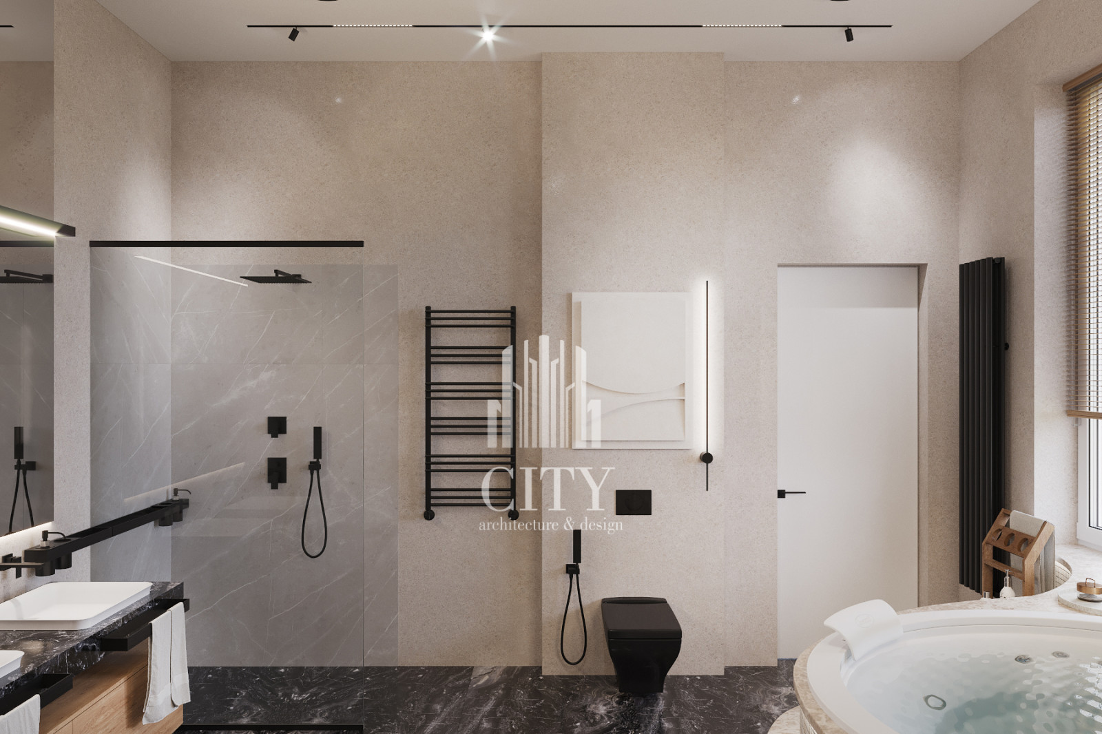 Ванная комната в Барвихе/Luxury bathroom