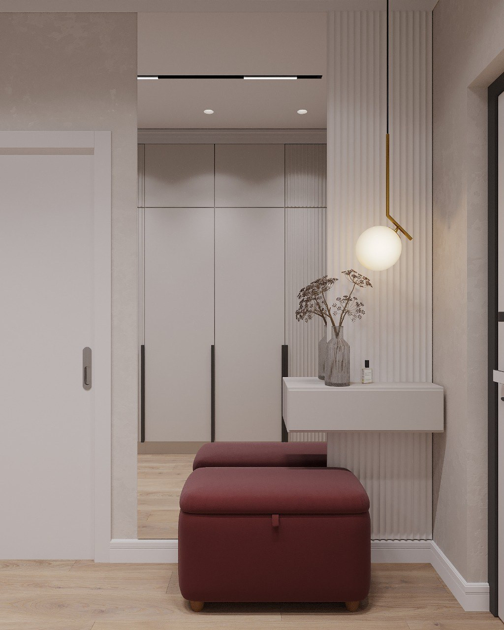 Дизайн 3-х комнатной квартиры в ЖК ГАЛАКТИКА PRO