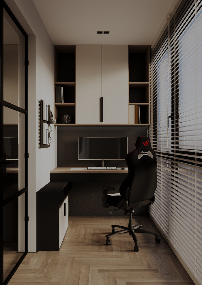 Квартира для семейной пары с ребенком в ЖК Полюса. 57,3 кв.м.