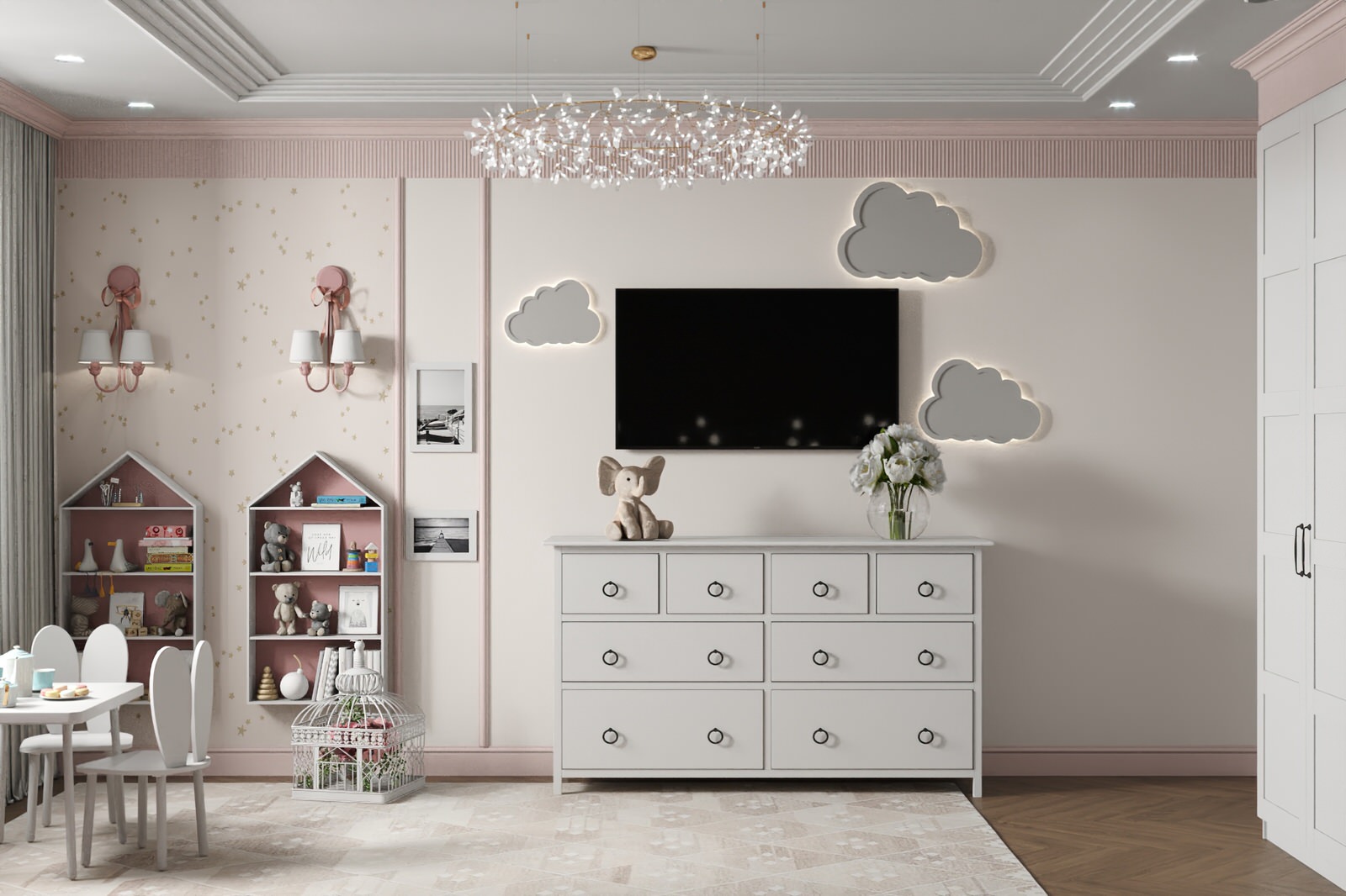 Трёхкомнатная квартира