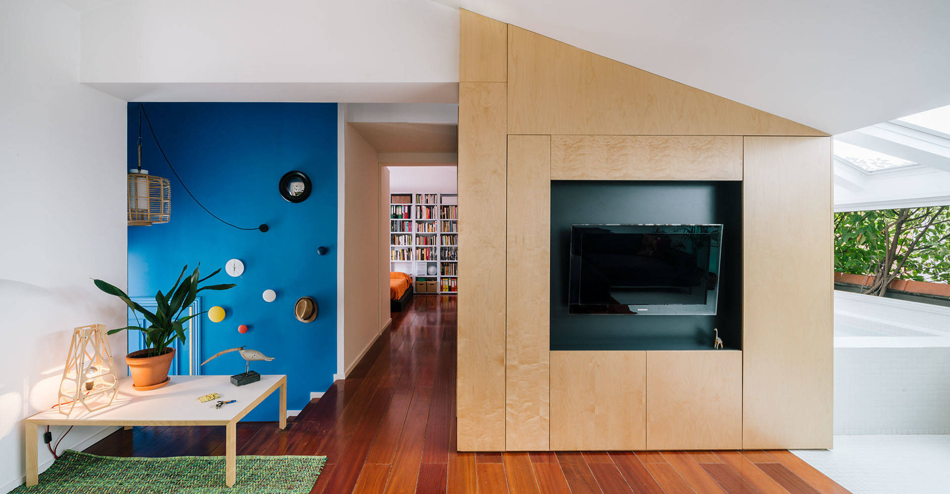 Houzz Испания: Квартира с бассейном — под самой крышей