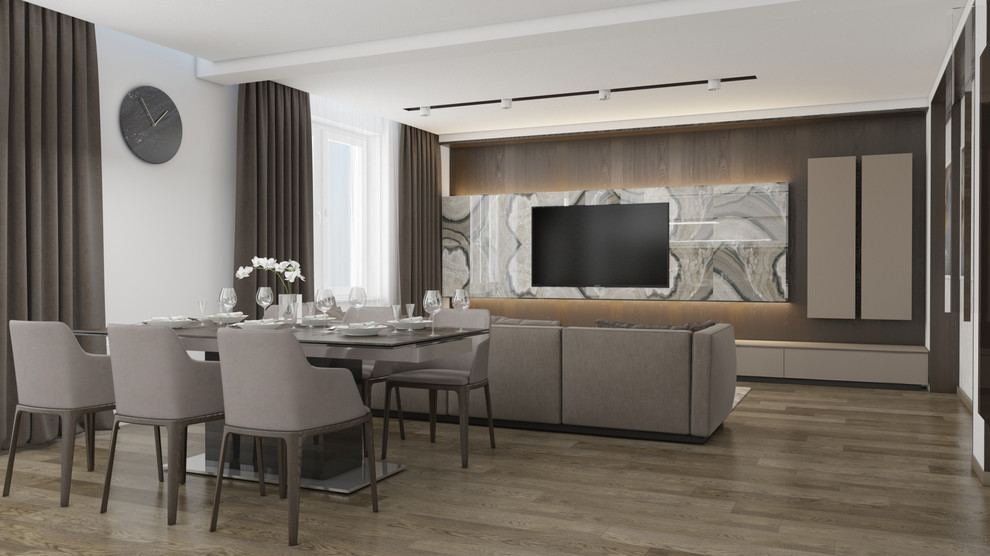 Обложка проекта: Интерьер в современном стиле с элементами роскоши