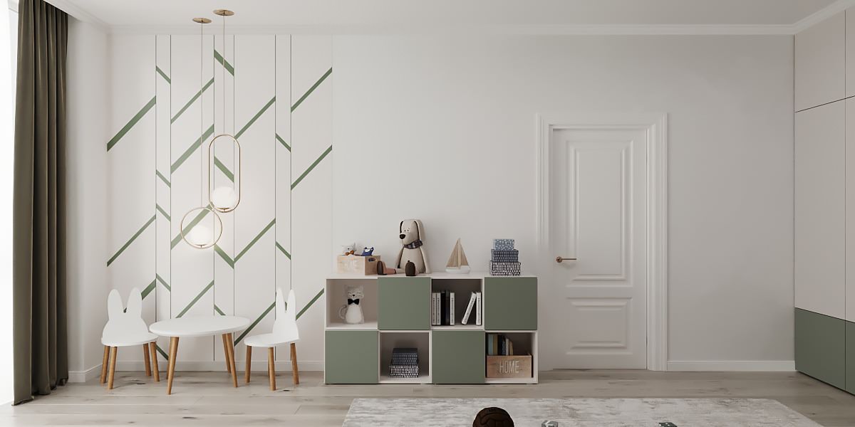 Дизайн проект квартиры "ЖК Кутузовский" 123 м2