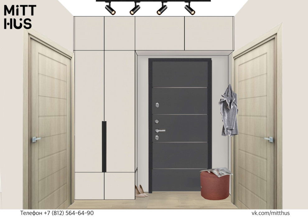 Однокмнатная квартира в ЖК Статус у Парка Победы