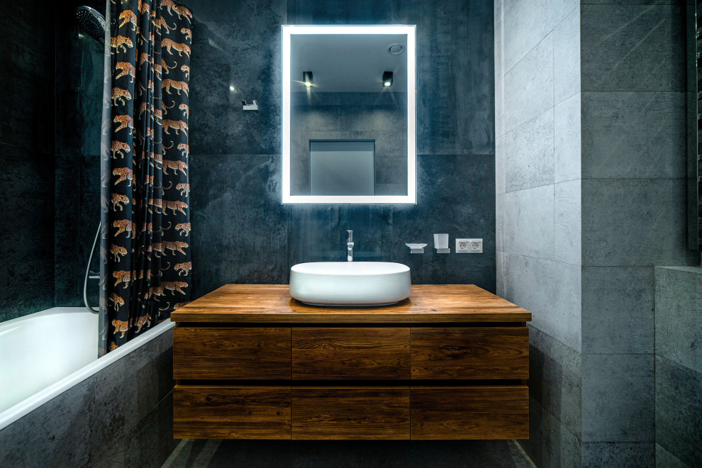 сдержанный стильный интерьер