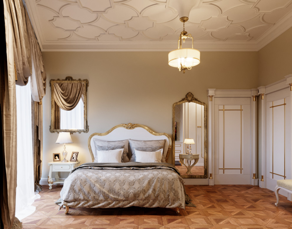 Визуализация спальни в ЖК Королевский Парк