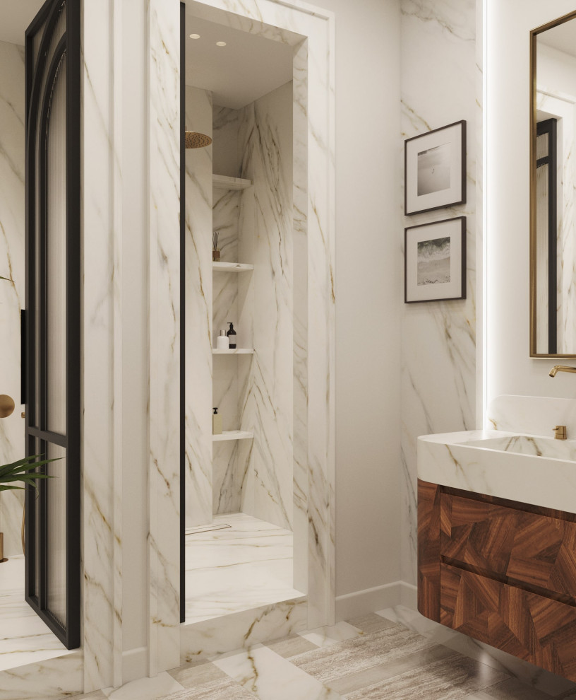 Дизайн-проект квартиры 200м², ЖК Neva Haus