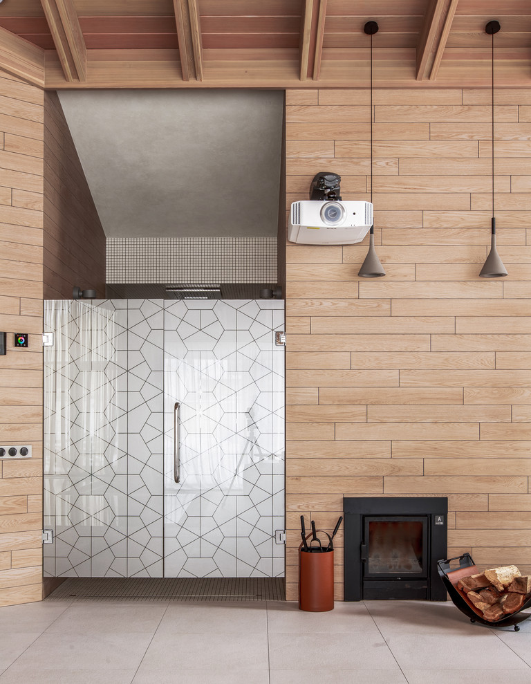 Бассейн в загородном доме