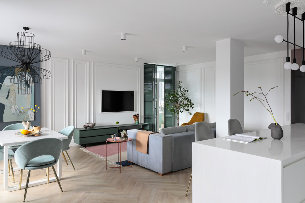 Стильная квартира с шаттерсами в Калининграде