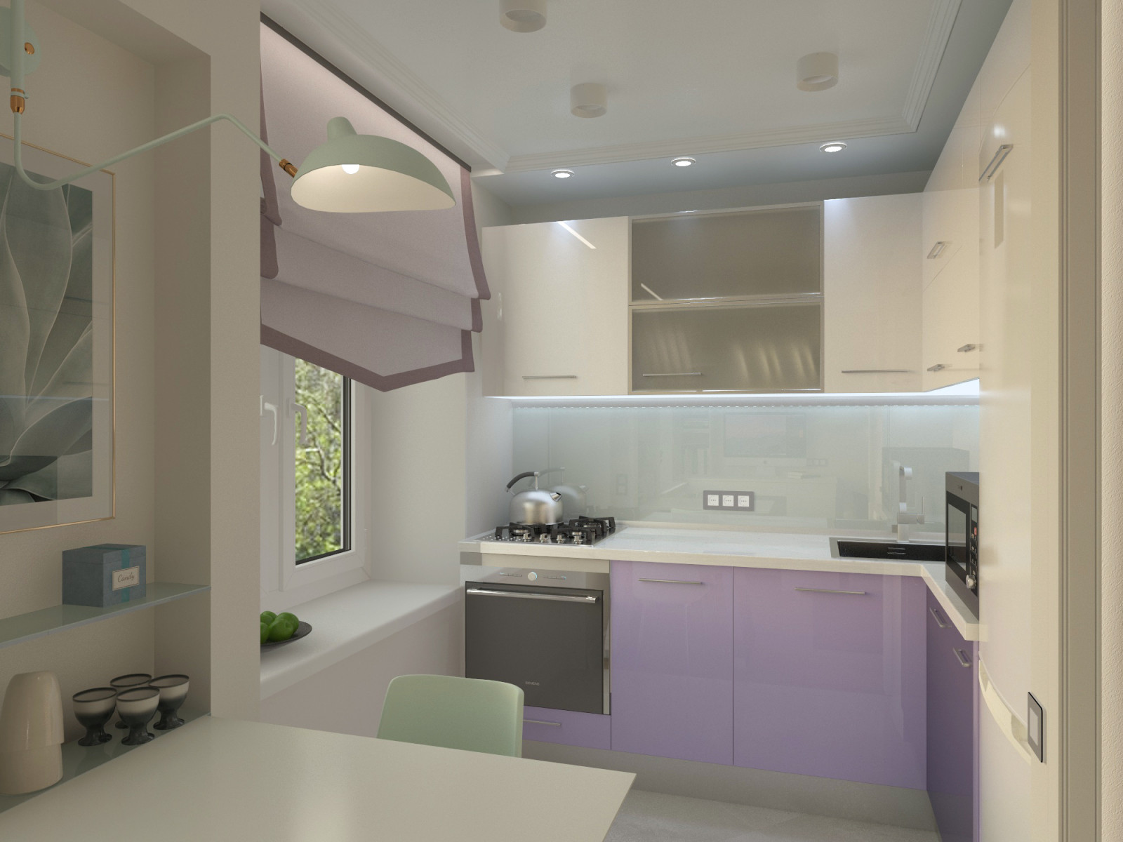 маленькая кухня