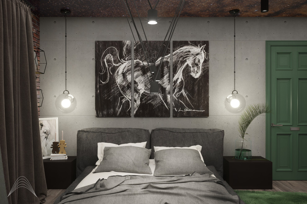 Спальня в стиле LOFT
