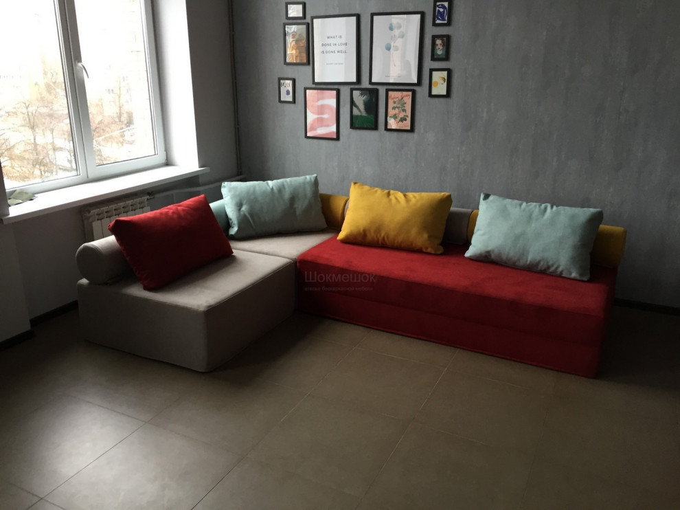 Обложка проекта: Бескаркасный модульный диван Miss 3