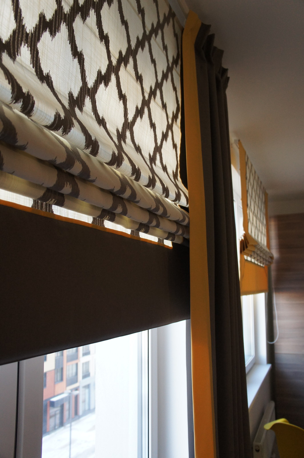 Гостиная в ЖК Микрогород в лесу