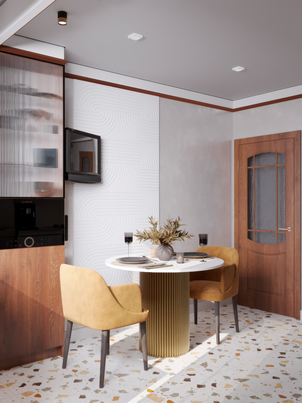 Мини-проект, кухня в серии П-18\12