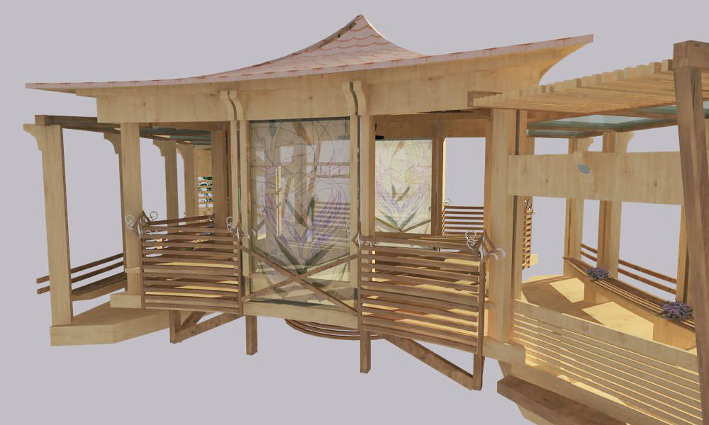 Обложка проекта: Беседка