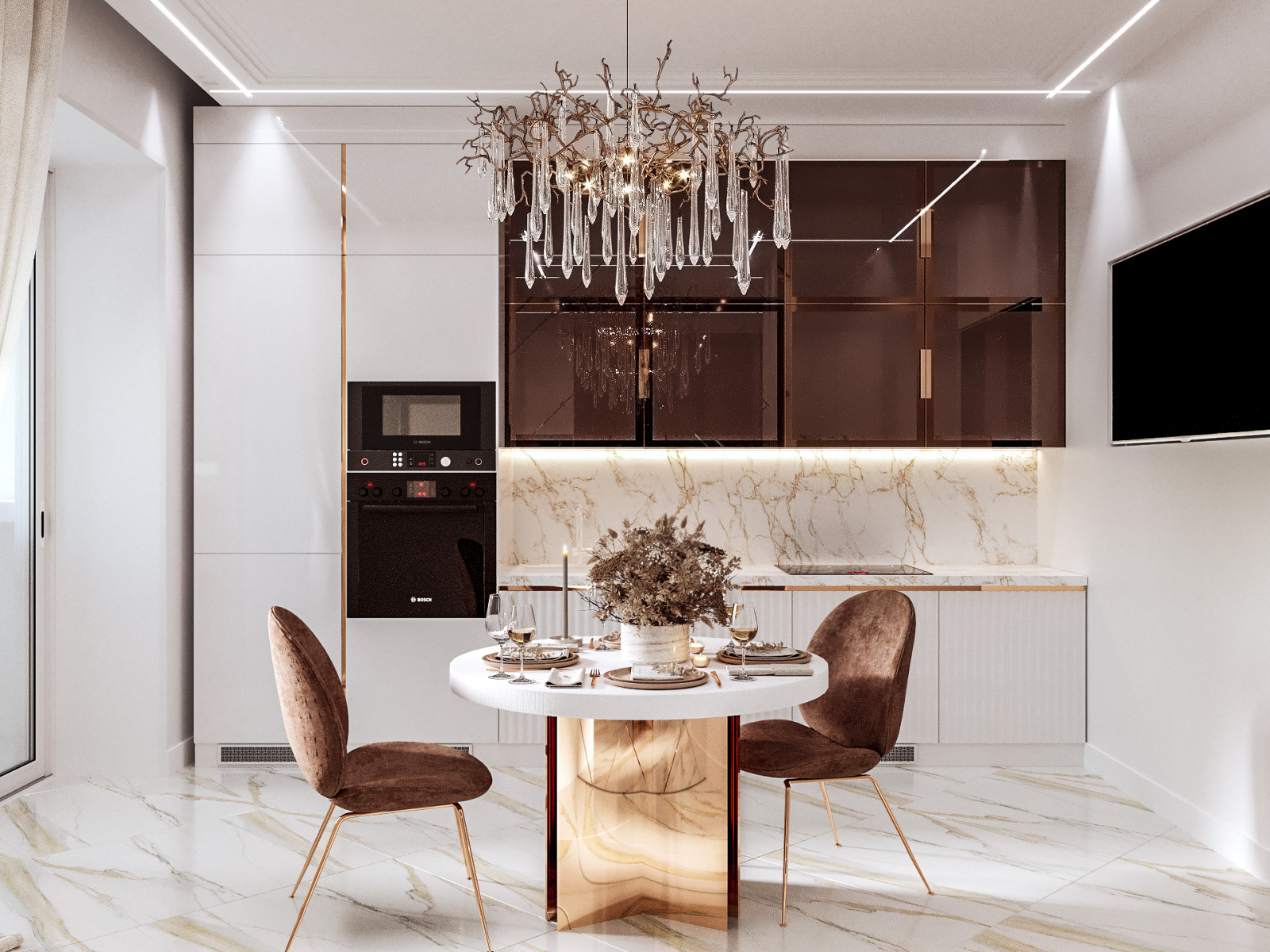 Квартира Ар деко