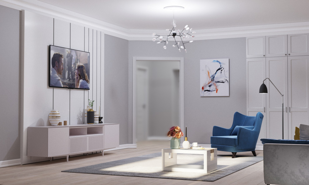 Трёхкомнатная квартира