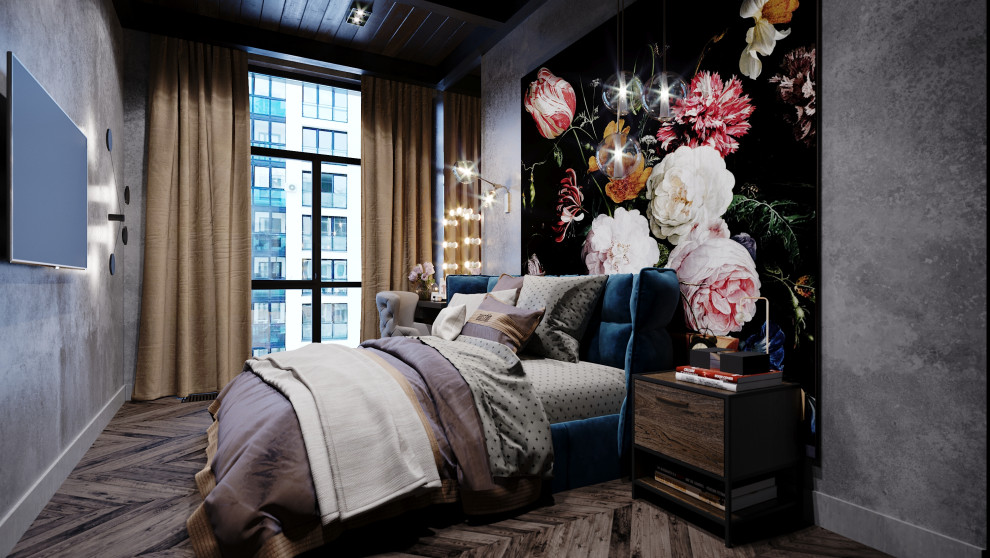 Интерьер квартиры для молодой семьи с тремя детьми