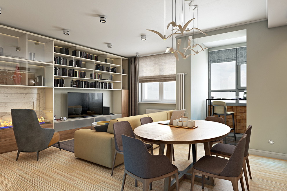 Обложка проекта: «Line». ЖК «Самоцветы». 120 м.кв.