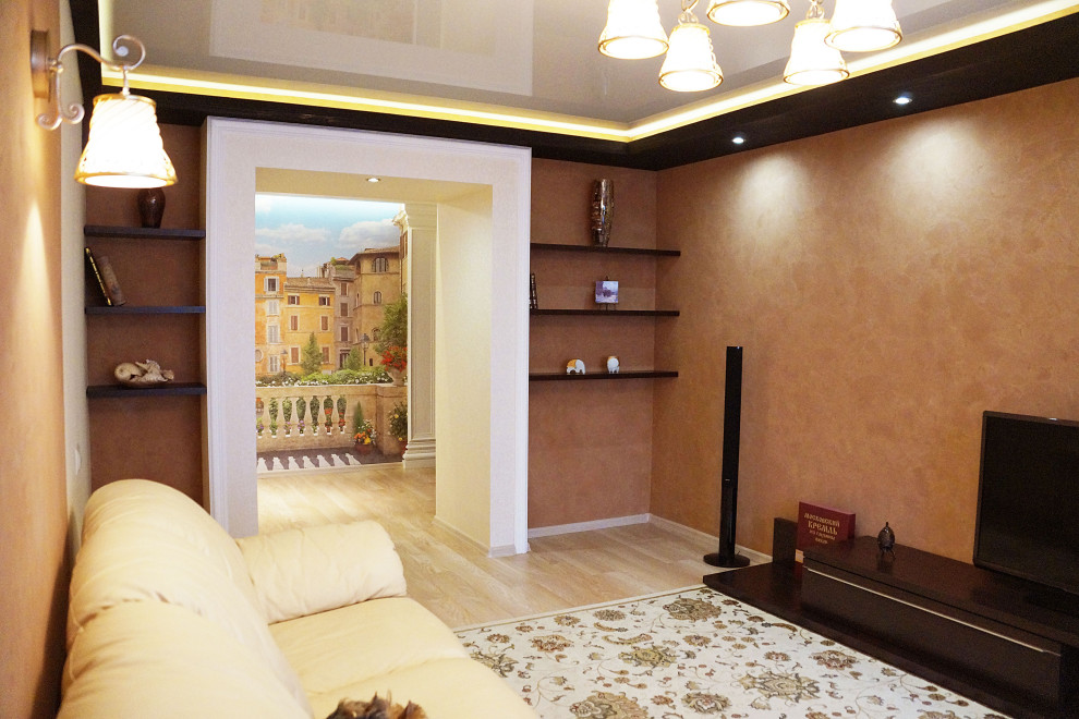 Фрески и фотообои в моих интерьерах.