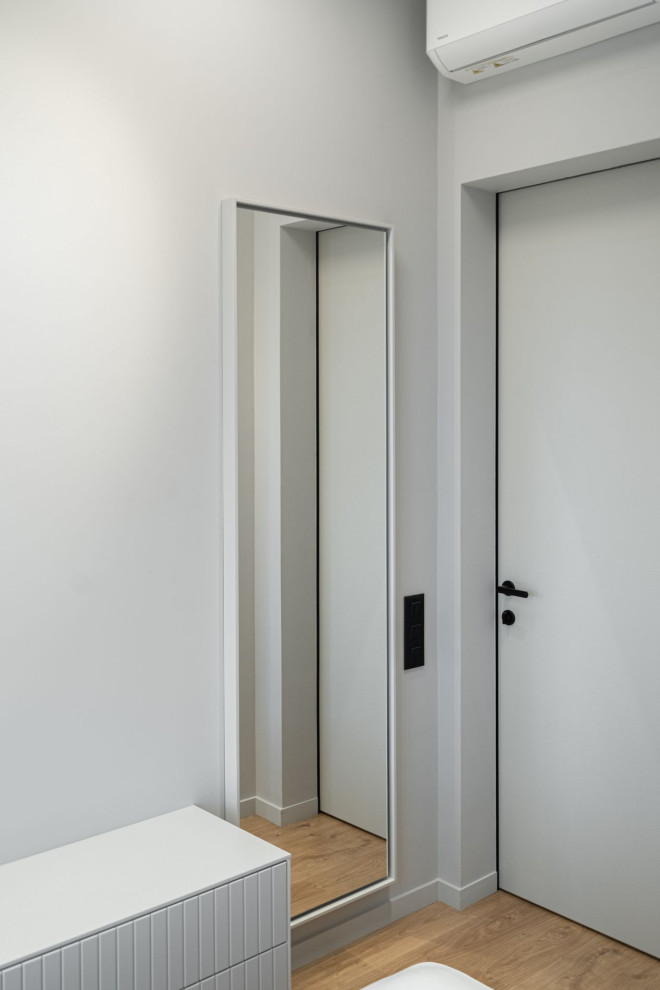 Серый минимализм | 58 кв.м.