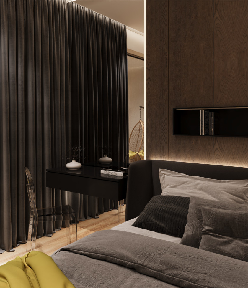 Спальня в современном стиле