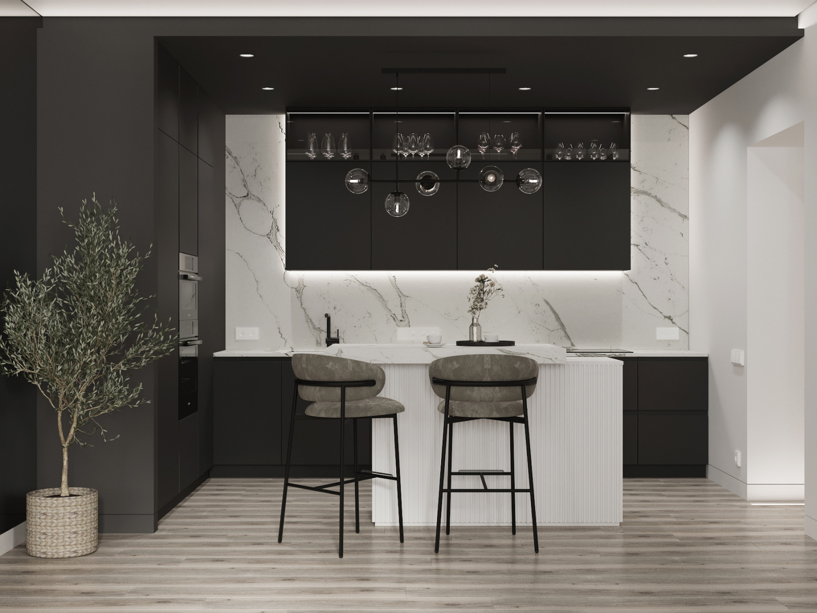 Кухня-гостиная