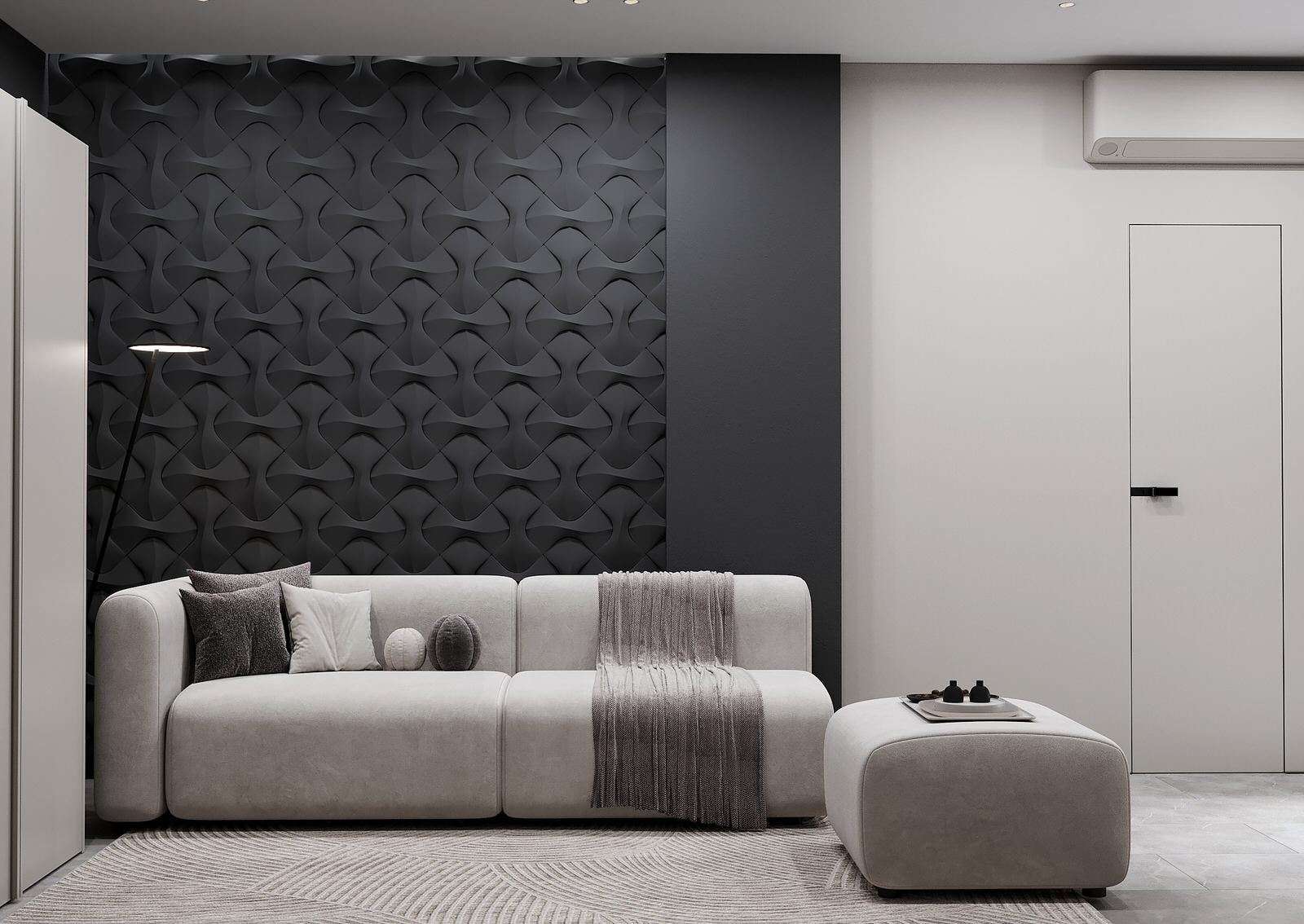 Гостевая комната для молодой девушки ЖК "Лесопарковый", г.Челябинск