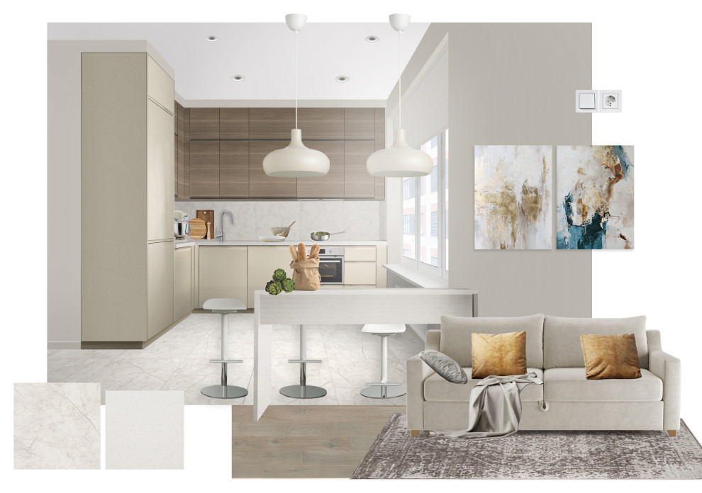 ЖК Level Амурская, Москва, 38 кв.м.