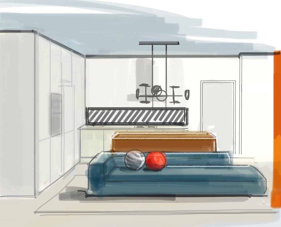 Смело и ярко для молодой пары