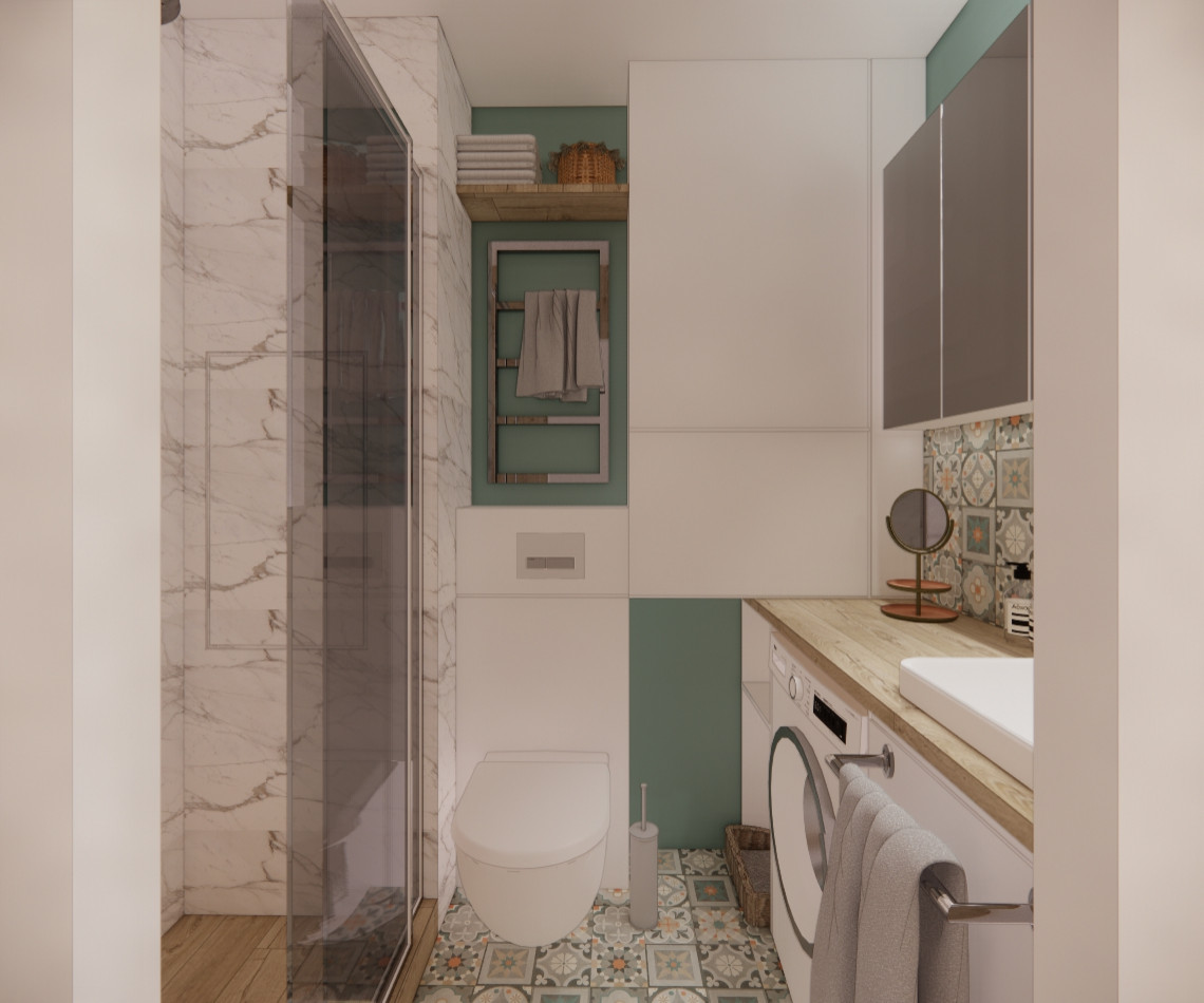 Однокомнатная квартира на Озерной