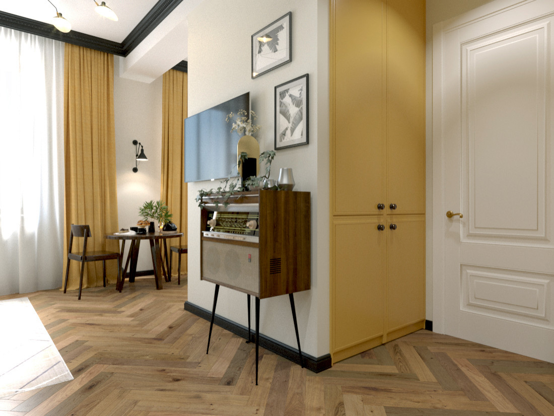 Интерьер Сталинки г. Новосибирск