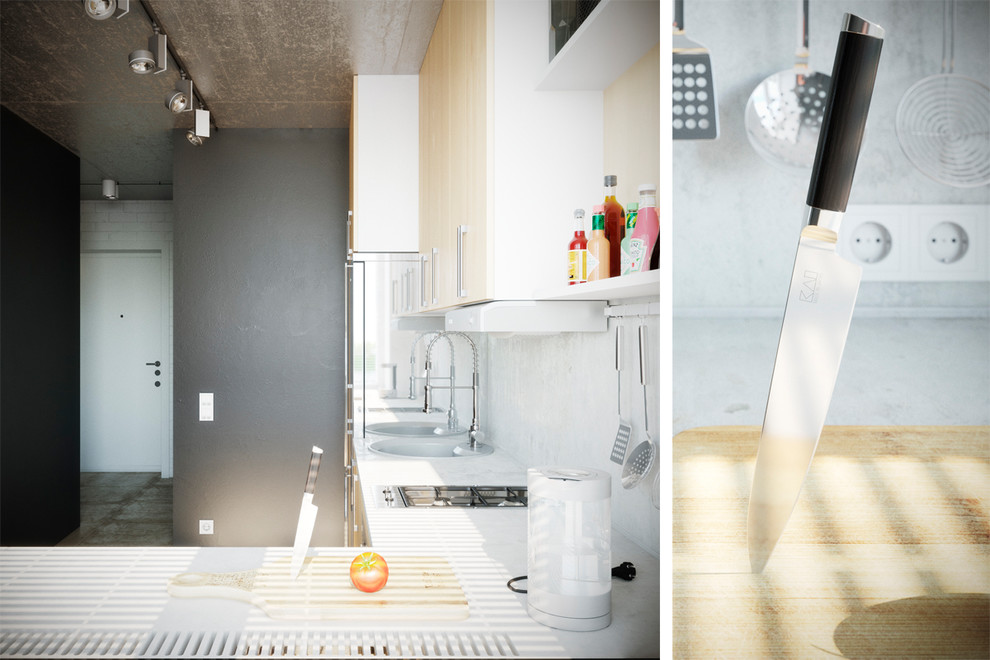 Проект интерьера квартиры «Сосны На Морском Берегу», Московская область /46м2