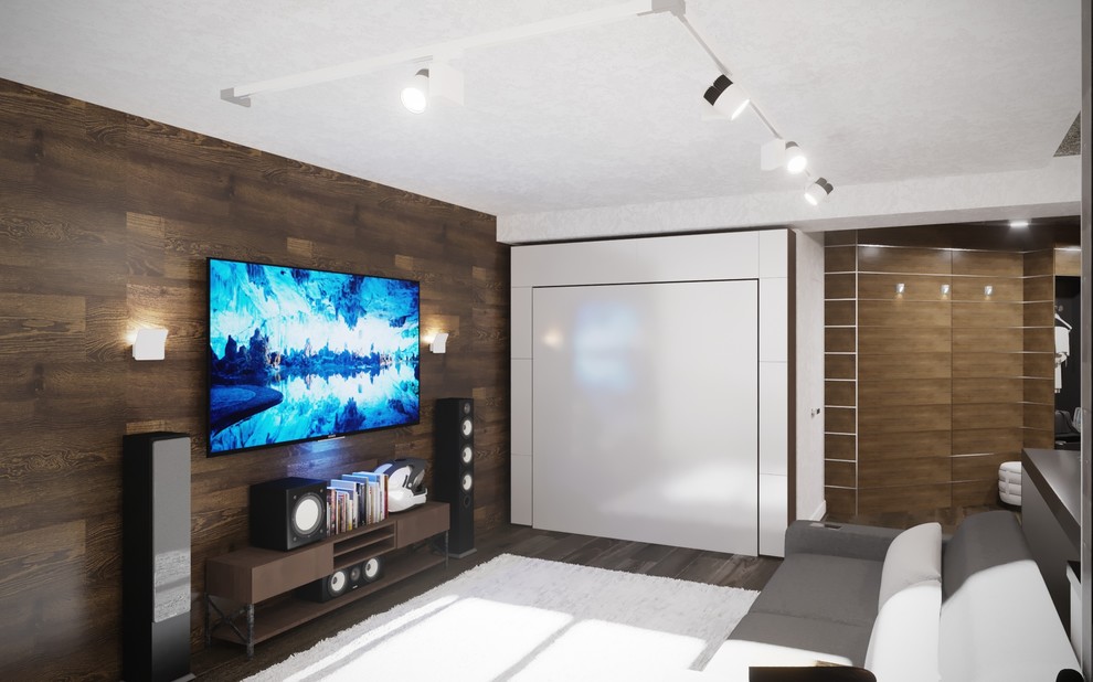 Холостяцкая квартира (гостиная)