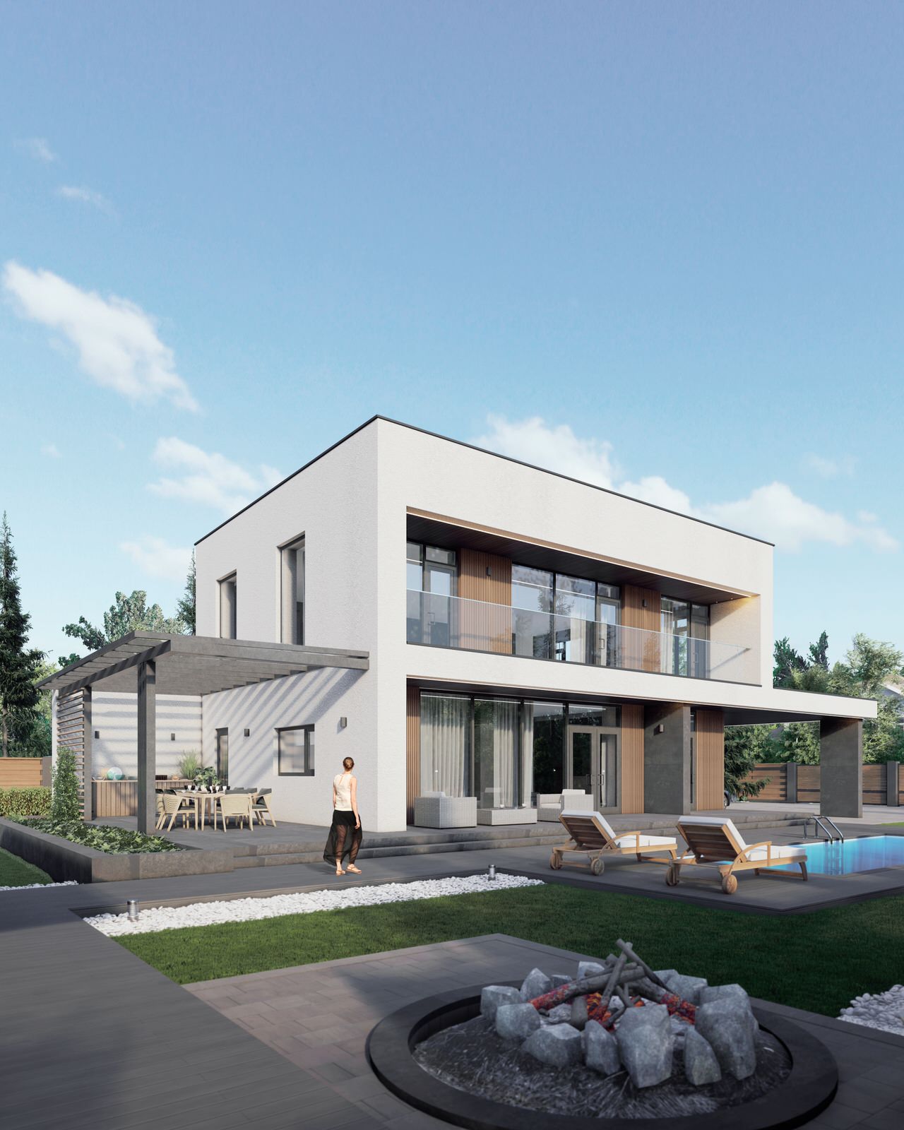 Вилла в п.Апрель