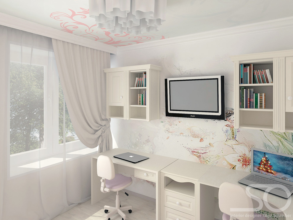 Обложка проекта: Детская для двух девочек