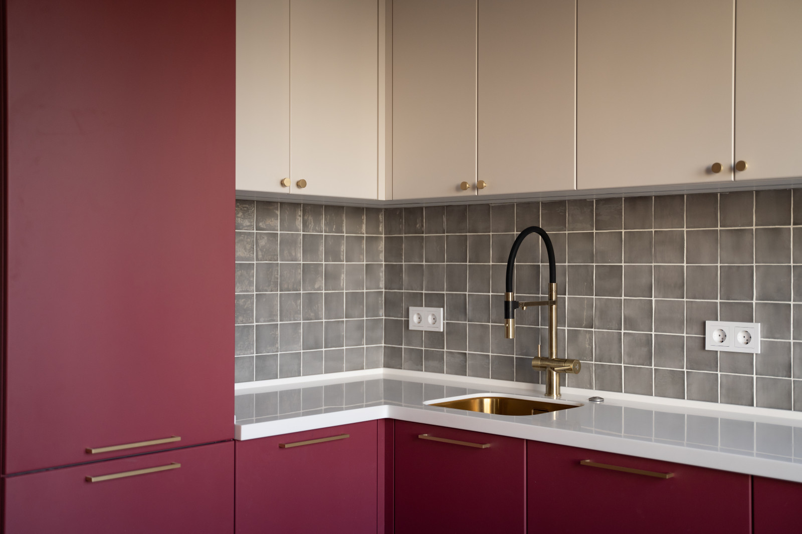 Ягодная кухня в ЖК Лучи