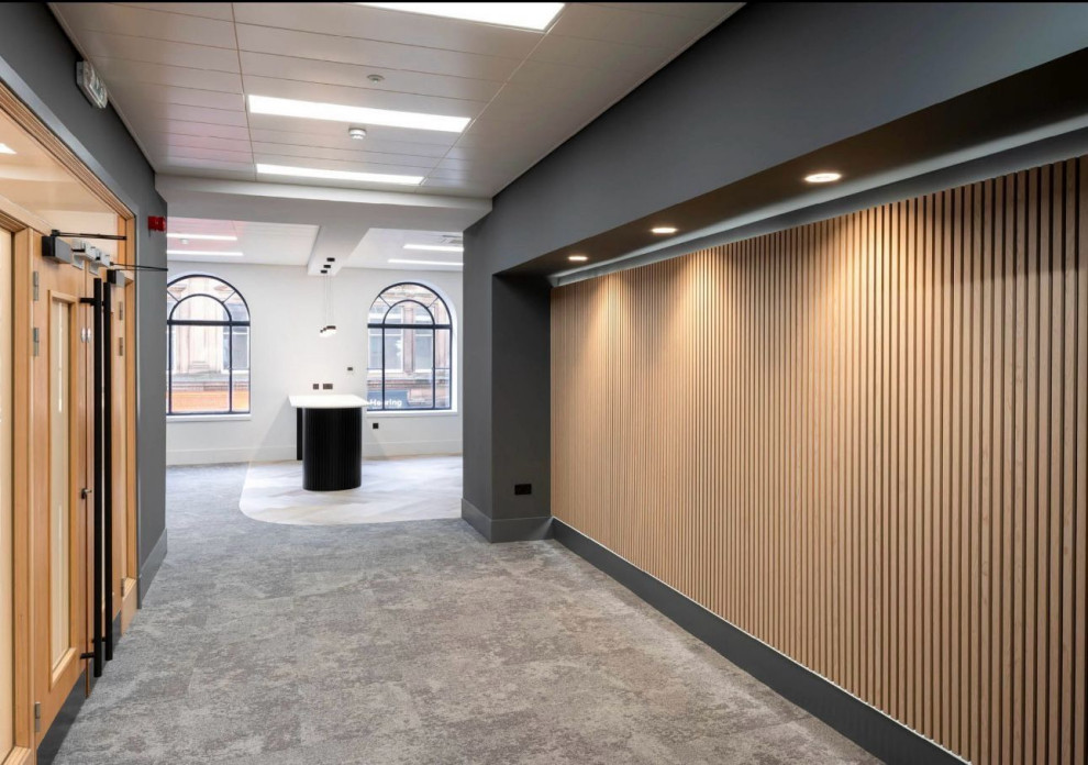 Декоративная штукатурка для офисного помещения