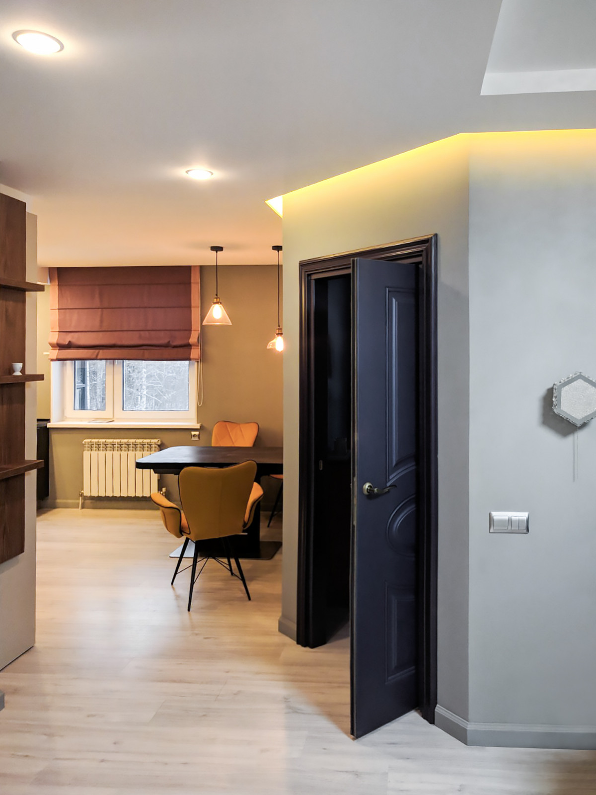 Новостройка для двух интеллигентов и компании,56 м.кв.