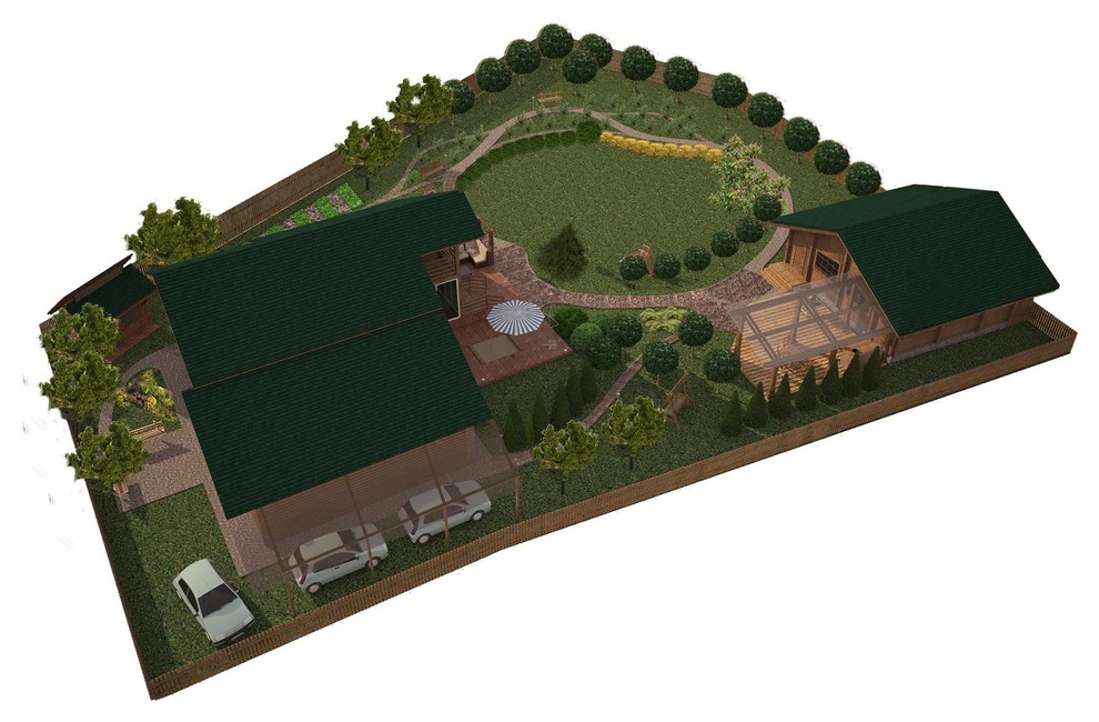 благоустройство дачного участка