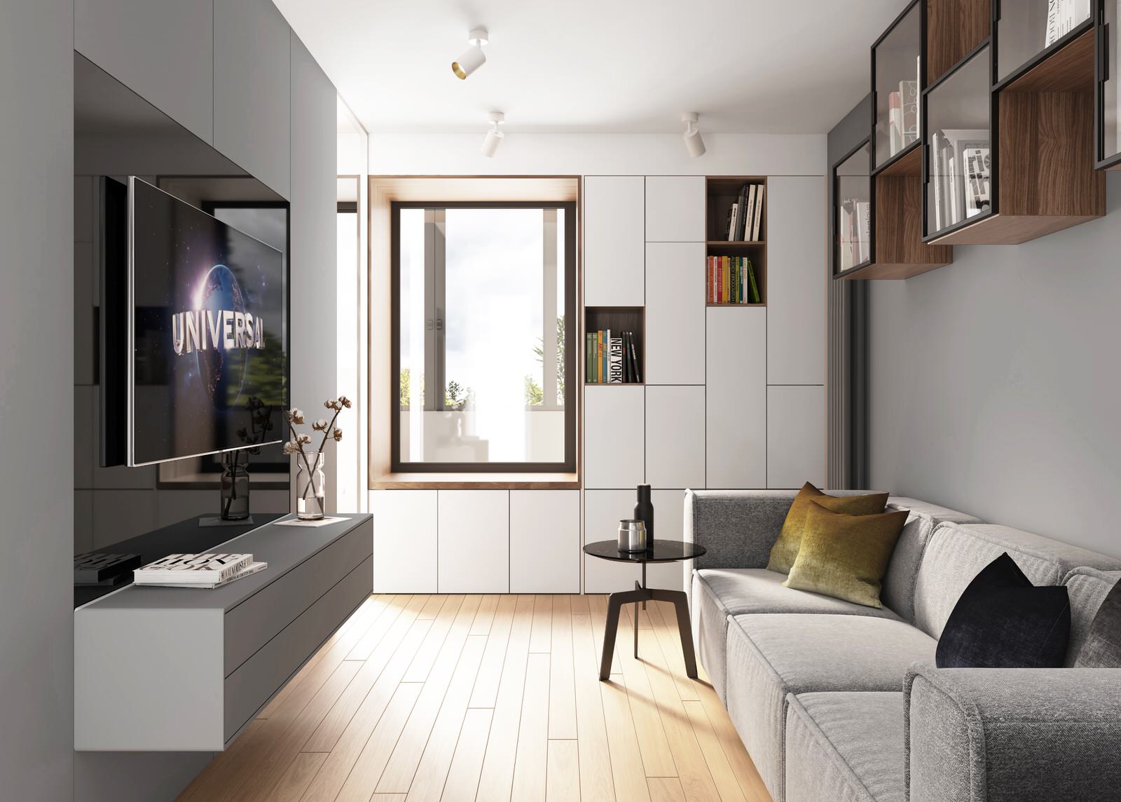 Дизайн-проект четырехкомнатной квартиры с перепланировкой