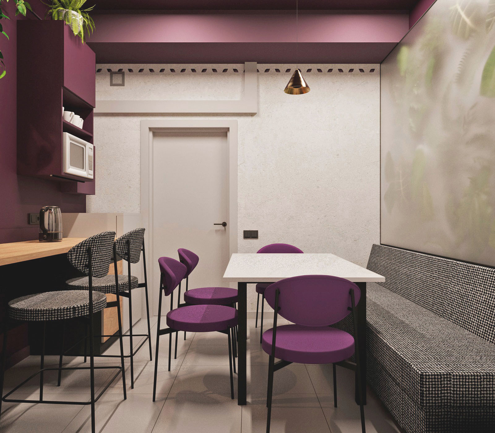 Обложка проекта: Ланч-зона в айти компании